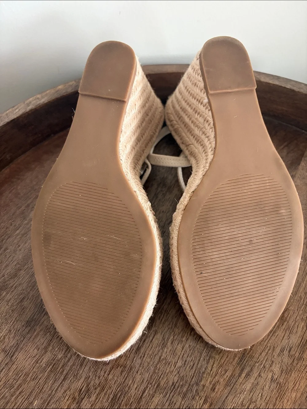 Steve Madden Neutral Snake-Print Espadrille Wedge Sandals